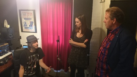 Overleg met producer en muzikaal adviseur